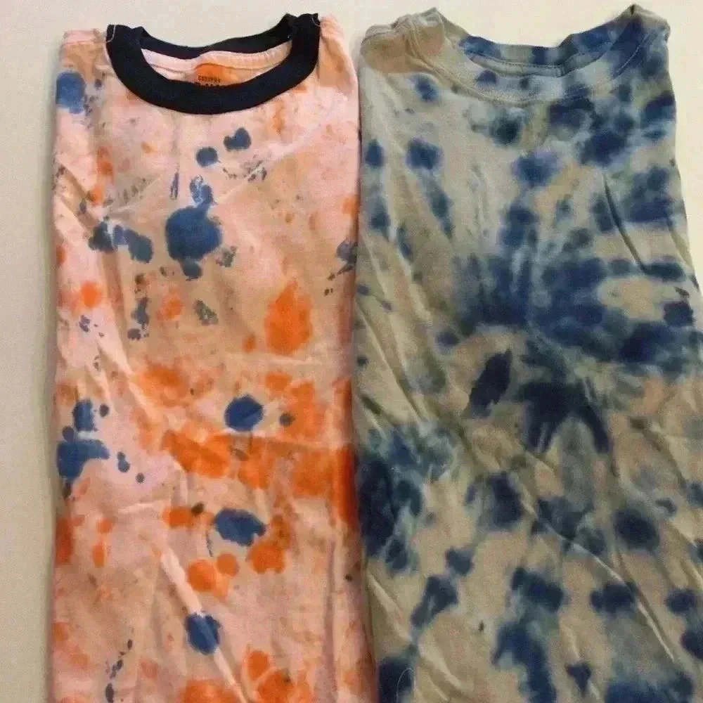 BUNDLE boys XS Tie dye T-shirts Old Navy Cherokee NWOT